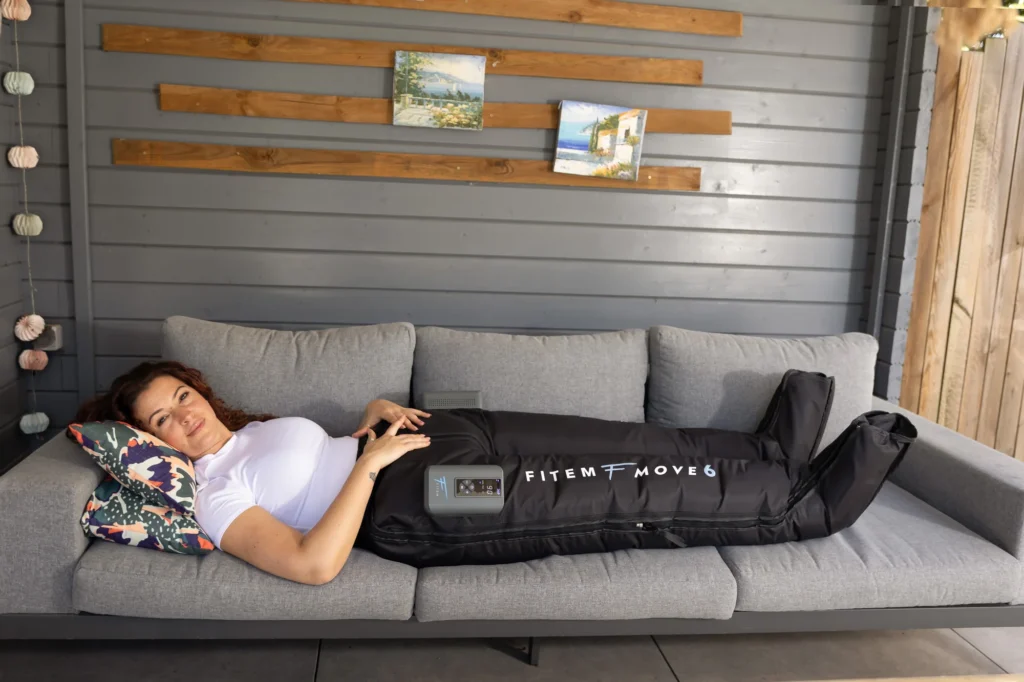 Pantalon de pressothérapie Fitem Move 6 en situation