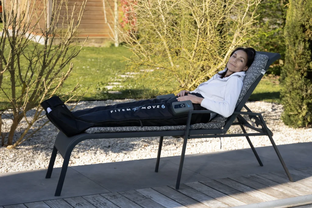 Séance au jardin avec le pantalon Fitem Move 6